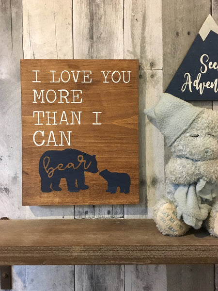 Bear Nursery Decor, Little Bear Sign, Woodland Nursery, Woodland Baby Shower, Woodland Animals, Baby Bear Baby Shower