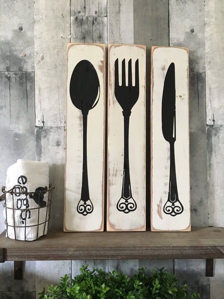 farmhouse kitchen decor. Rustic kitchen decor. Country kitchen decor. Farmhouse kitchen signs.