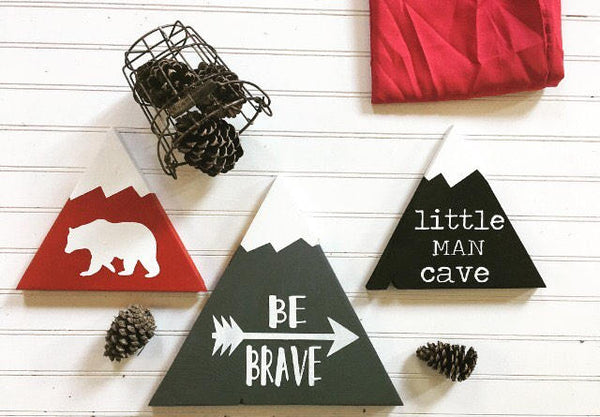 Woodland nursery, Buffalo Plaid Adventure, Lumberjack Nursery, Woodland decor, Woodland Nursery signs