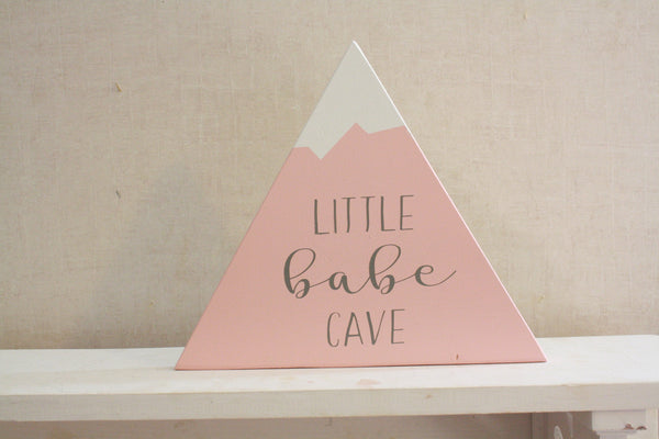 Little babe cave, Little man cave, Woodland nursery decor, rustic nursery decor