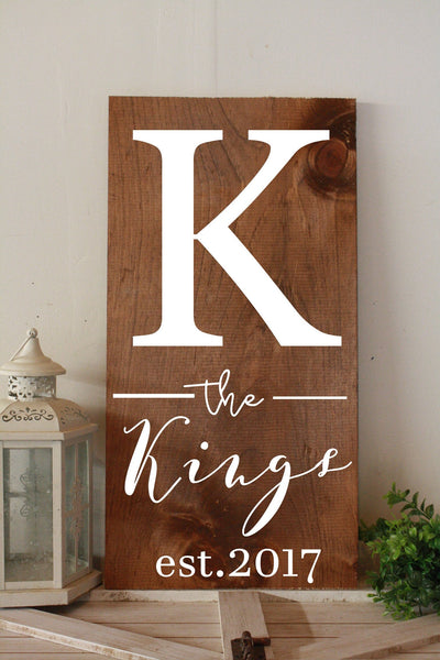 last name sign, last name signs, last name sign wood, last name sign wedding