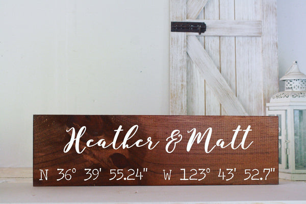 Personalized Last Name Sign | Newlywed Decor | Bedroom Wall Hangings | Farmhouse Decor | Bridal Shower Gifts | Customize | Initial