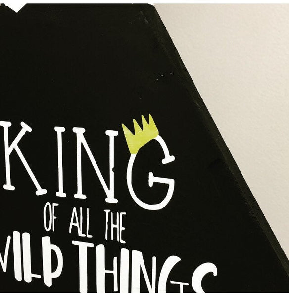 Where The Wild Things Are Baby,  King Of All The Wild Things, Woodland Nursery, baby shower, party decor