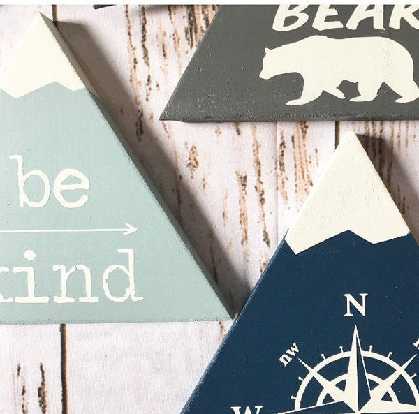 Woodland Nursery Decor / Woodland Children's Room Decor / Rustic Decor / Cabin Decor
