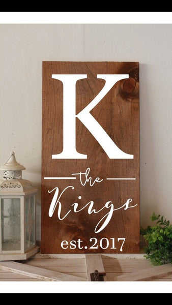last name sign, last name signs, last name sign wood, last name sign wedding