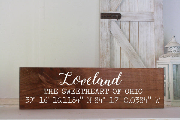 Address sign, shiplap, farmhouse, farmhouse decor, fixer upper, home sign, rustic home decor, gps coordinates sign, location sign