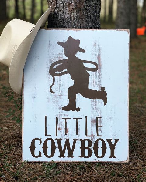 Rustic cowboy sign, cowboy nursery decor, cowboy baby bedding,  western nursery, cowboy baby shower