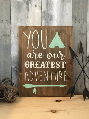 Rustic nursery decor- woodland nursery decor- baby shower gift-nursery wall art