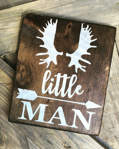 Nursery Woodland Decor, Nursery Wall Art, Rustic Nursery Decor, Hunting Nursery Decor