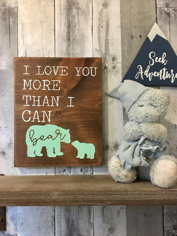 Bear Nursery Decor, Little Bear Sign, Woodland Nursery, Woodland Baby Shower, Woodland Animals, Baby Bear Baby Shower