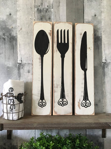 farmhouse kitchen decor. Rustic kitchen decor. Country kitchen decor. Farmhouse kitchen signs.