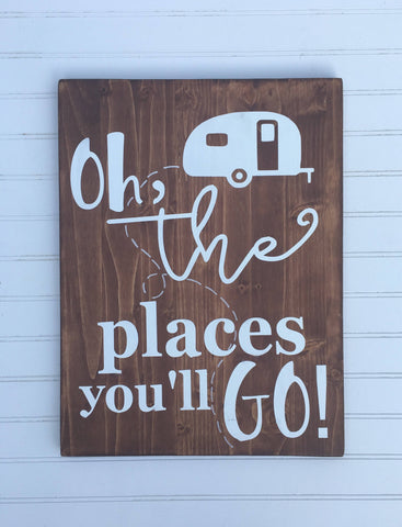 Oh the places you'll go sign, airplane nursery, baby shower gift, plane sign, dr. Suess nursery, airplane decor