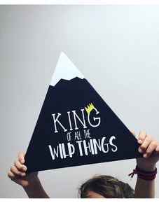 Where The Wild Things Are Baby,  King Of All The Wild Things, Woodland Nursery, baby shower, party decor