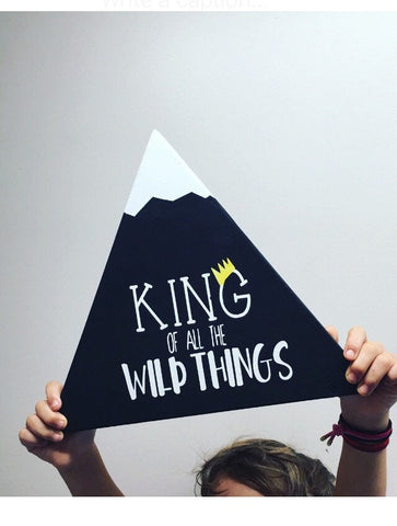 Where The Wild Things Are Baby,  King Of All The Wild Things, Woodland Nursery, baby shower, party decor