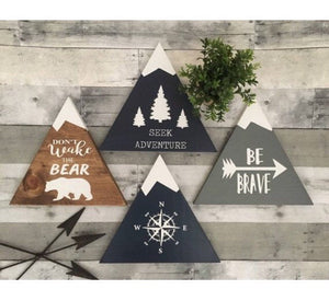 Rustic Nursery Sign, Rustic Nursery decor, woodland nursery, Boy Nursery Decor