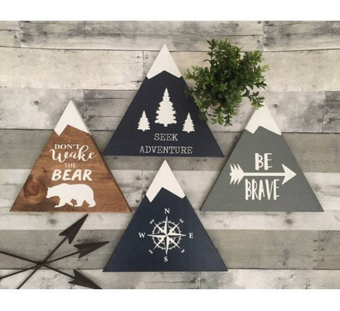 Rustic Nursery Sign, Rustic Nursery decor, woodland nursery, Boy Nursery Decor