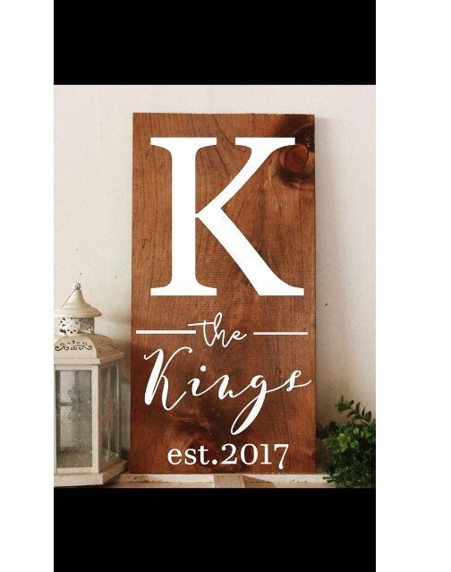 last name sign, last name signs, last name sign wood, last name sign wedding